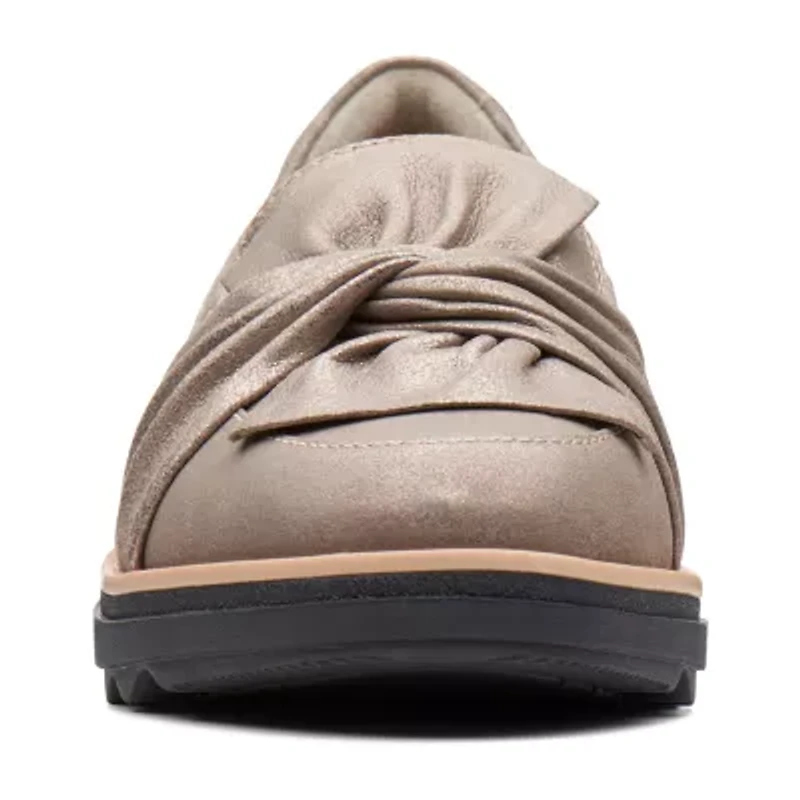 Clarks Womens Sharon Dasher Closed Toe Slip-On Shoe