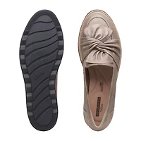 Clarks Womens Sharon Dasher Closed Toe Slip-On Shoe