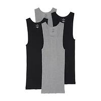 Stafford Ultra Soft Mens Sleeveless 4 Pack Tank