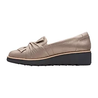 Clarks Womens Sharon Dasher Closed Toe Slip-On Shoe