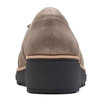Clarks Womens Sharon Dasher Closed Toe Slip-On Shoe