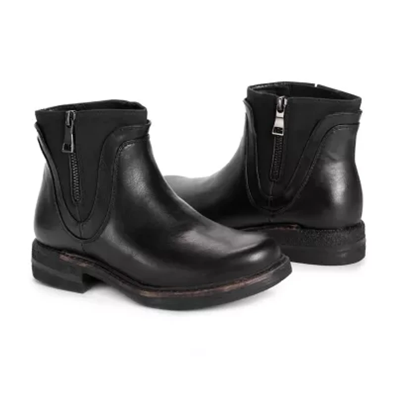 Muk Luks Womens Spike Chicago Stacked Heel Winter Boots