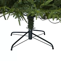 Nearly Natural 7 Foot Fir With 2552 Tips And 500 Clear Led Lights Pre-Lit Christmas Tree