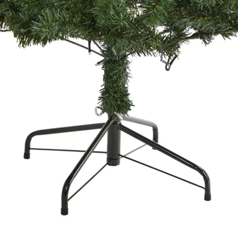 Nearly Natural Northern Tip 7 Foot Pine Christmas Tree