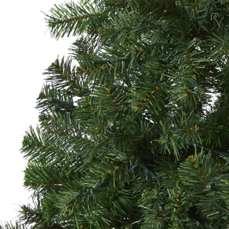Nearly Natural Northern Tip 7 Foot Pine Christmas Tree