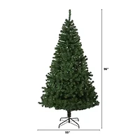 Nearly Natural Northern Tip 8 Foot Pine Christmas Tree