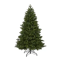 Nearly Natural 5 Foot Fir With 150 Led Lights Pre-Lit Christmas Tree