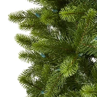Nearly Natural 8 Foot Spruce With 1294 Bendable Branches And 600 Warm White (Multifunction) Led Lights Pre-Lit Christmas Tree