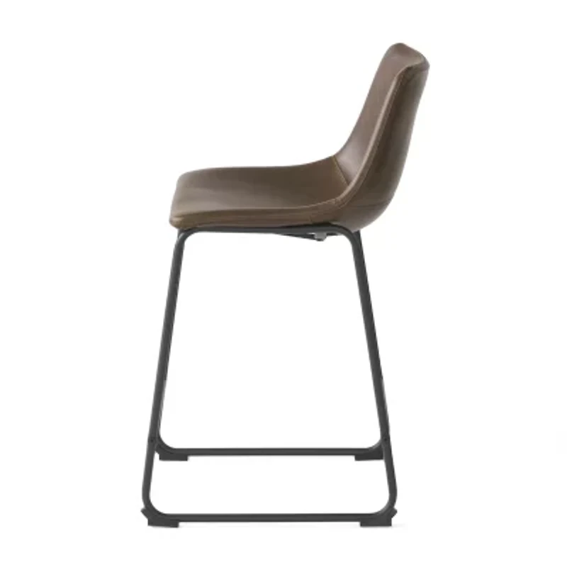 Cedric 2-pc. Counter Height Upholstered Bar Stool