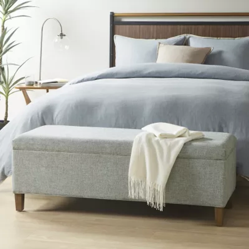 INK+IVY Marcie Storage Upholstered Bench