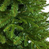 Nearly Natural 3 Foot Finland Fir In Decorative Planter Pre-Lit Christmas Tree