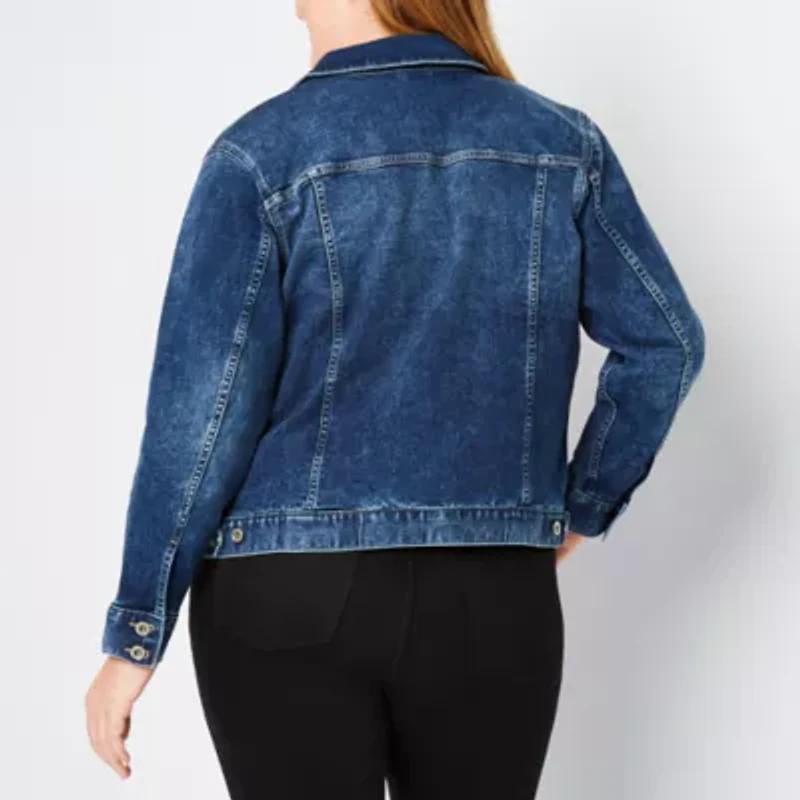 Liz Claiborne Midweight Jacket-Plus