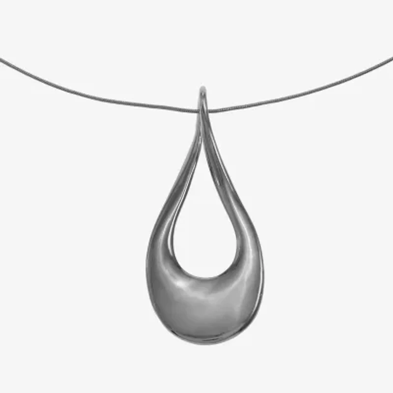 Liz Claiborne Pendant Necklace And Drop Earring Womens 2-pc. Jewelry Set