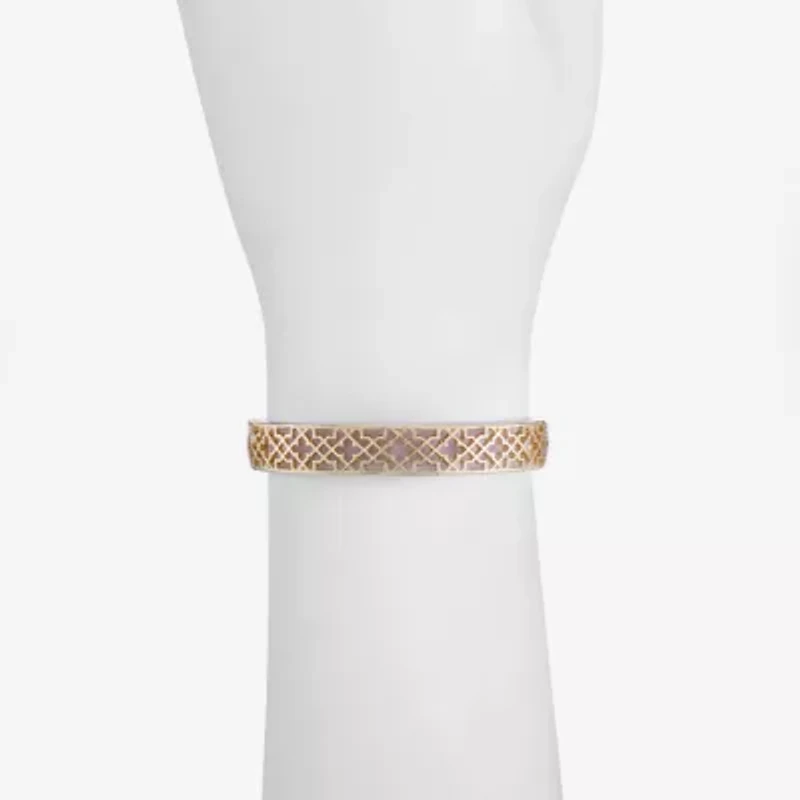 Liz Claiborne Filigree Womens Round Bangle Bracelet