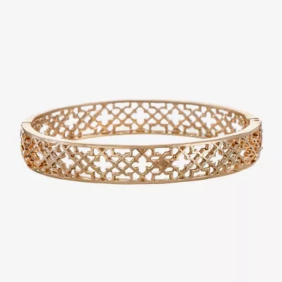Liz Claiborne Filigree Womens Round Bangle Bracelet