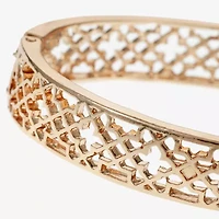 Liz Claiborne Filigree Womens Round Bangle Bracelet