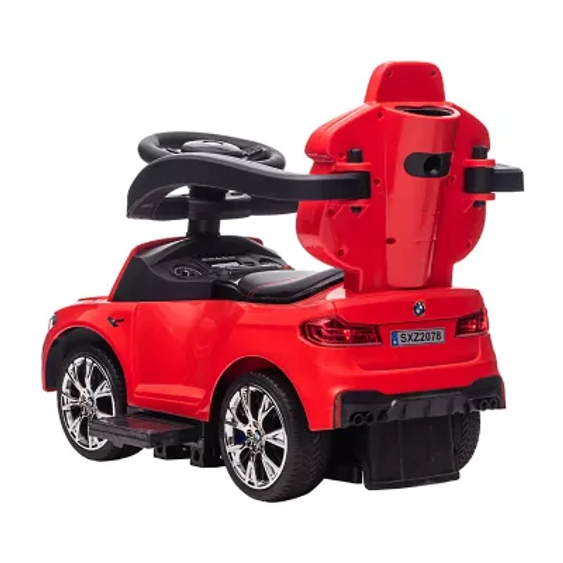 Best Ride On Cars BMW 4 In 1 Red Push Car