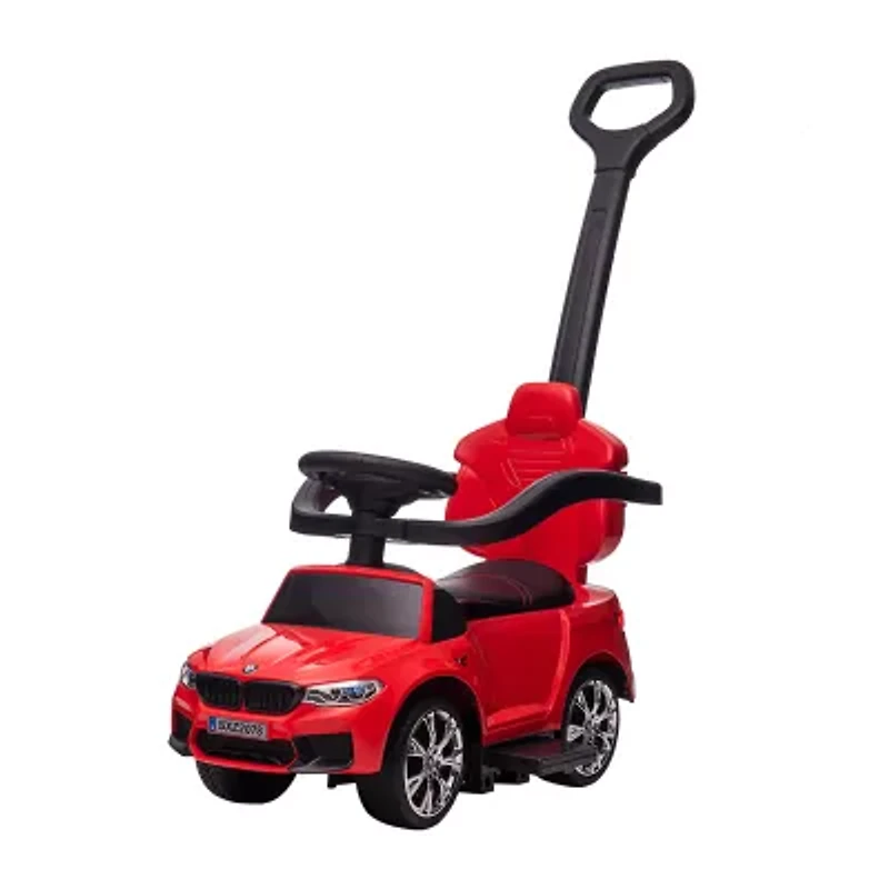 Best Ride On Cars BMW 4 In 1 Red Push Car
