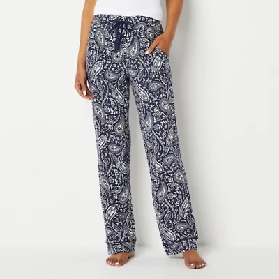 Liz Claiborne Cool and Calm Womens Tall Pajama Pants