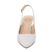 I. Miller Samaria Womens Round Closed Toe Kitten Heel Pumps