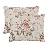 Royal Court Chablis 4-pc. Floral Midweight Comforter Set