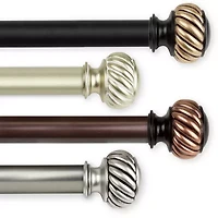 Rod Desyne Baldir 1 Adjustable Curtain