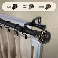 Rod Desyne Isabella Double Curtain
