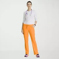 Skechers Sk201 Reliance 3-Pocket Mid-Rise Straight Leg Womens Stretch Fabric Moisture Wicking Scrub Pant