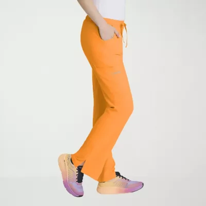 Skechers Sk201 Reliance 3-Pocket Mid-Rise Straight Leg Womens Stretch Fabric Moisture Wicking Scrub Pant