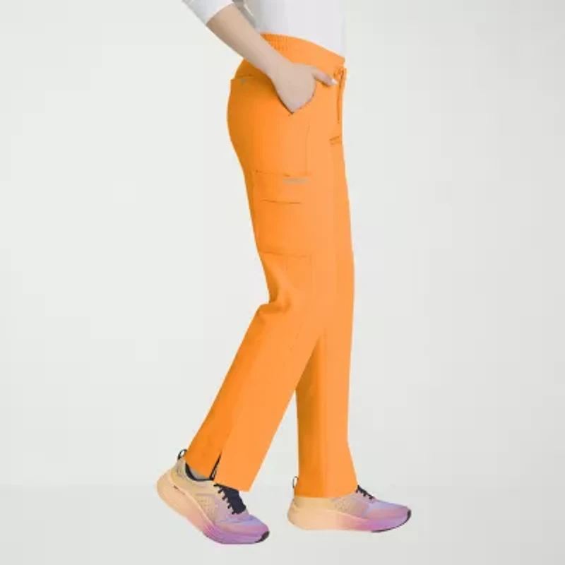 Skechers Gamma 6-Pocket Mid-Rise Tapered Leg Womens Classic Fit Workwear Pant
