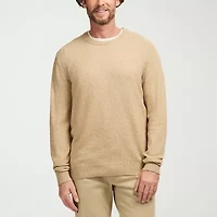 IZOD Mens Crew Neck Long Sleeve Pullover Sweater
