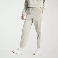 adidas Womens Straight Mid Rise Fleece Active Jogger Pant