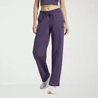 adidas Womens Straight Mid Rise Sweatpant