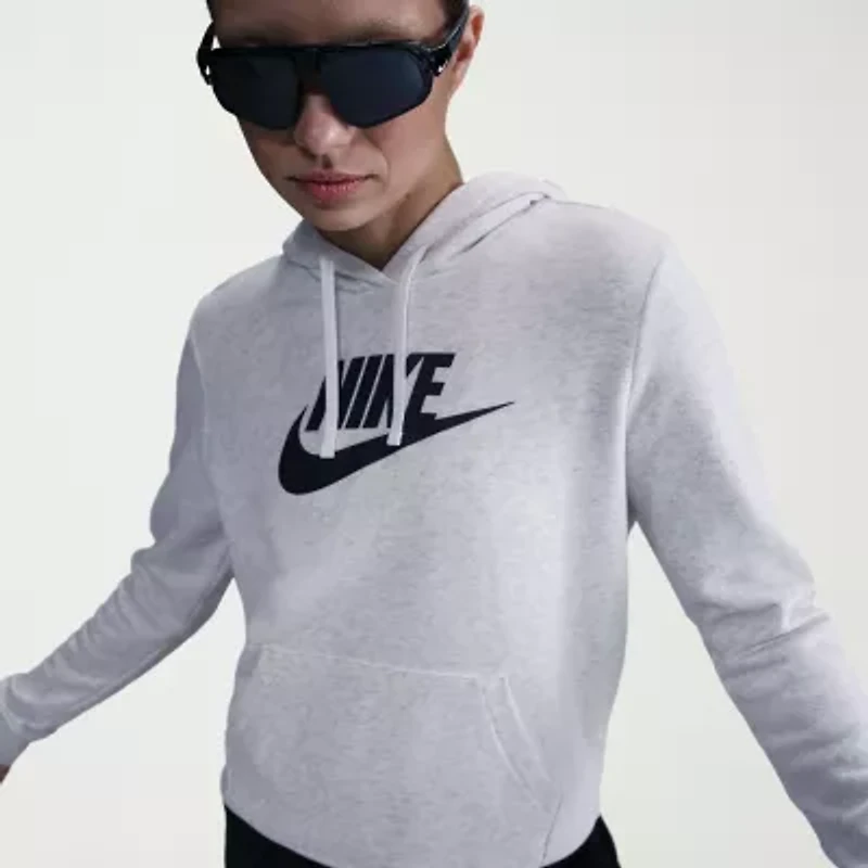 Nike Club Womens Long Sleeve Lined Fleece Active Hoodie