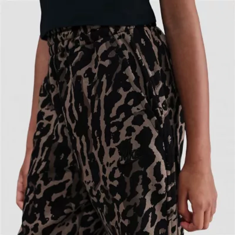 Nike Club Big Kid Girls Cinched Regular Fit Fleece Jogger Pant