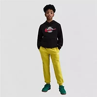 Nike Club Big Kid Unisex Long Sleeve Fleece Active Hoodie