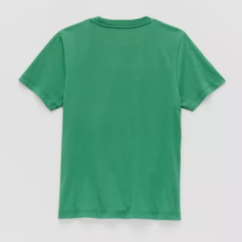 Disney Collection Little & Big Kid Boys Crew Neck Short Sleeve Mickey Mouse Graphic T-Shirt