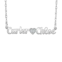 Personalized Diamond Accent Name Necklace