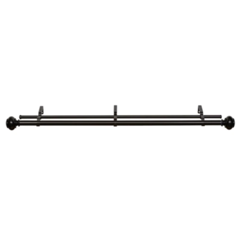 Buono II Brenner Double Curtain Rod