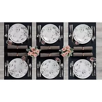 Corelle Boutique 12-pc Misty Leaves Dinnerware Set