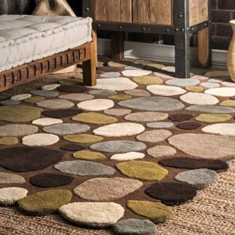 nuLoom Hand Tufted Pebbles Rug