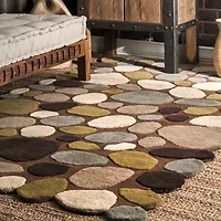 nuLoom Hand Tufted Pebbles Rug