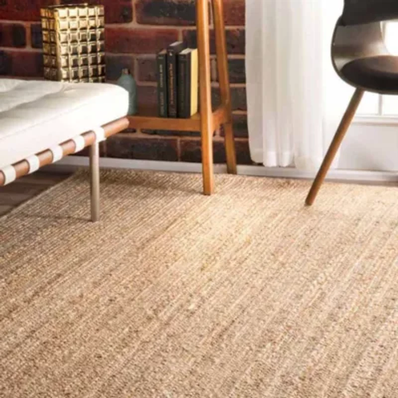 nuLoom Hand Woven Rigo Jute Rug