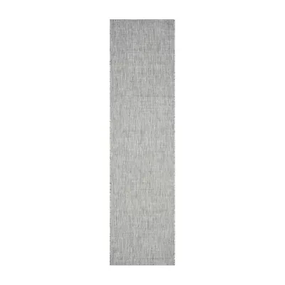 Safavieh Courtyard Collection Dallas Stripe Indoor/Outdoor Runner Rug