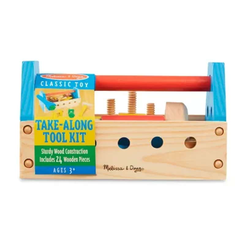 Melissa & Doug Take-Along Kids Tool Kit Toy Tool