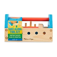 Melissa & Doug Take-Along Kids Tool Kit Toy Tool