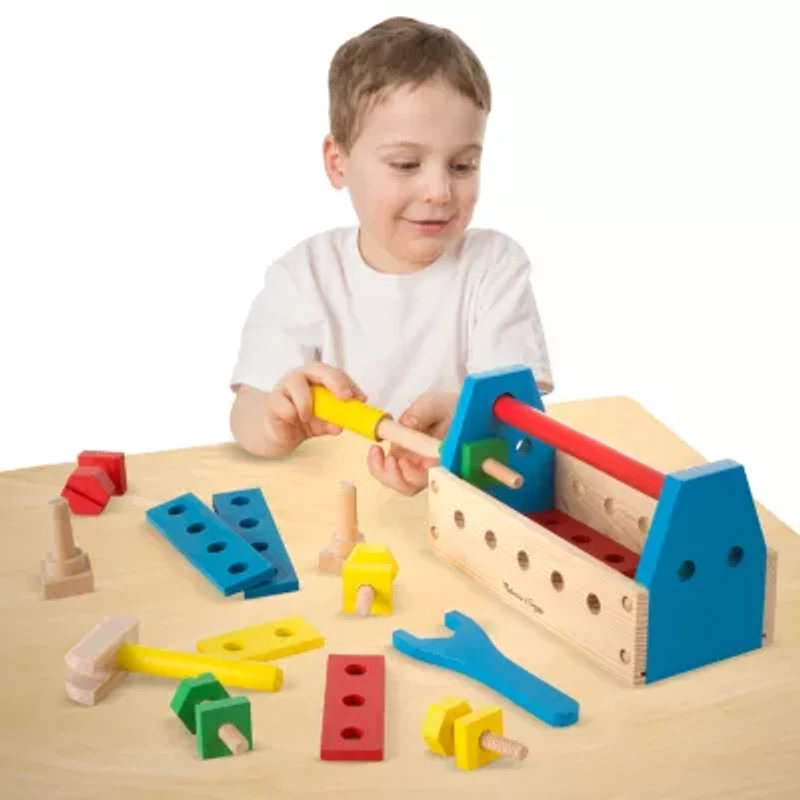 Melissa & Doug Take-Along Kids Tool Kit Toy Tool