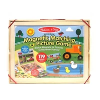 Melissa & Doug Magnetic Matching Picture Game Puzzle