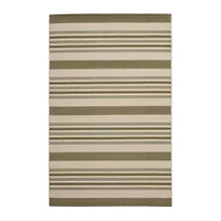 Safavieh Courtyard Collection Ercan Stripe Indoor/Outdoor Area Rug