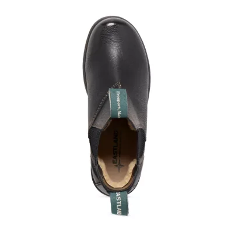 Eastland Womens Baja Chelsea Block Heel Boots